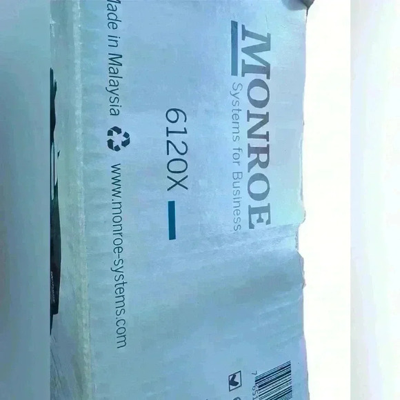 Monroe 6120x Ivory Calculator New In Box See Pictures - Picture 4 of 4